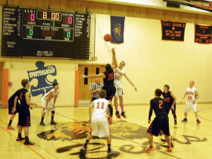 Damien Cherico on the opening tip