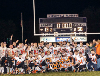 Bobcat Football Team Finishes Regular Season Undefeated, 10-0 After Victory Over Raiders (11/03/13)