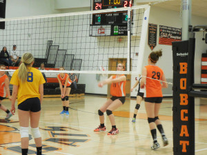 Action during 8th Grade match with Union