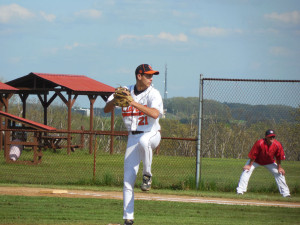 (Photo by Christian Smith) Matt Verne set to deliver a pitch