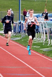 (Photo by G. Chad Thomas) Bobcat distance runner, Liam Raehsler who is having a super year