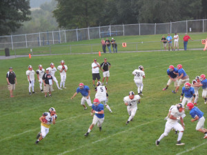 Action from Clarion - West Branch Scrimmage