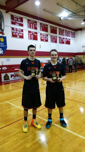 (Photo Submitted) Taylor Smith  and Cam Craig Punxy All-Tourney Team
