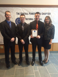 (Photo by Clarion Coach Larry Wiser) The Miller Family: Scott, Spencer, Brendan and Laura