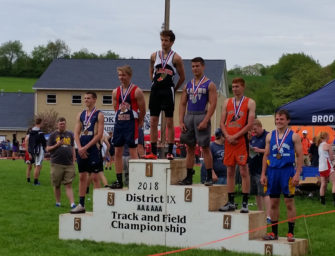 Clarion Area Track And Field Teams Fair Well At Districts, Zerfoss MVP Leads Contingent To States (05/20/18)