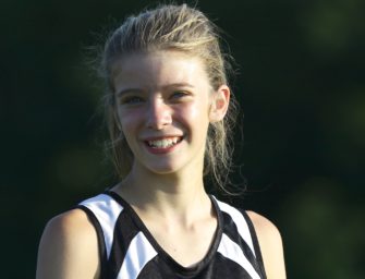 Gia Babington Places Second In Northwestern Middle School Cross Country Championships; Bobcat Girls Come In 5th Overall (10/22/18)