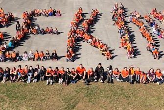 Clarion Elementary School Participates In Unity Day (10/24/19)