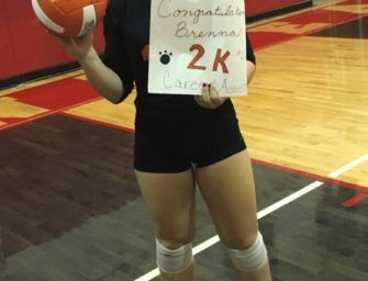 Lady Cats Volleyball Team Downs Lady Warriors, Brenna Campbell Records 2,000th Career Assist (10/04/19)