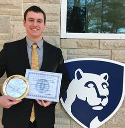 Mitch Knepp Honored At Twenty-Third Annual National Football Foundation And College Hall Of Fame-Central Pennsylvania Chapter Scholar Athlete Awards Banquet (03/05/20)