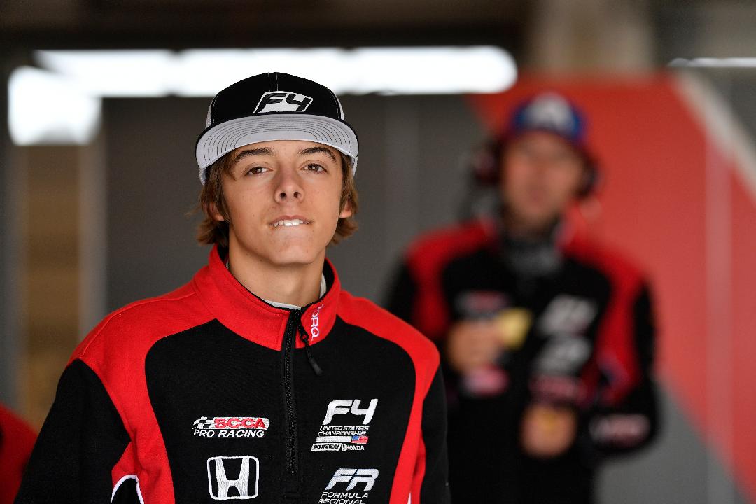 Hunter Yeany, Son Of Area Natives, Crowned Formula 4 US Champion, Sets