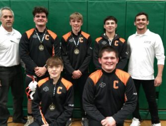 Bobcat Grapplers Place Fifth In Juniata Valley Tournament, Crown Four Champions