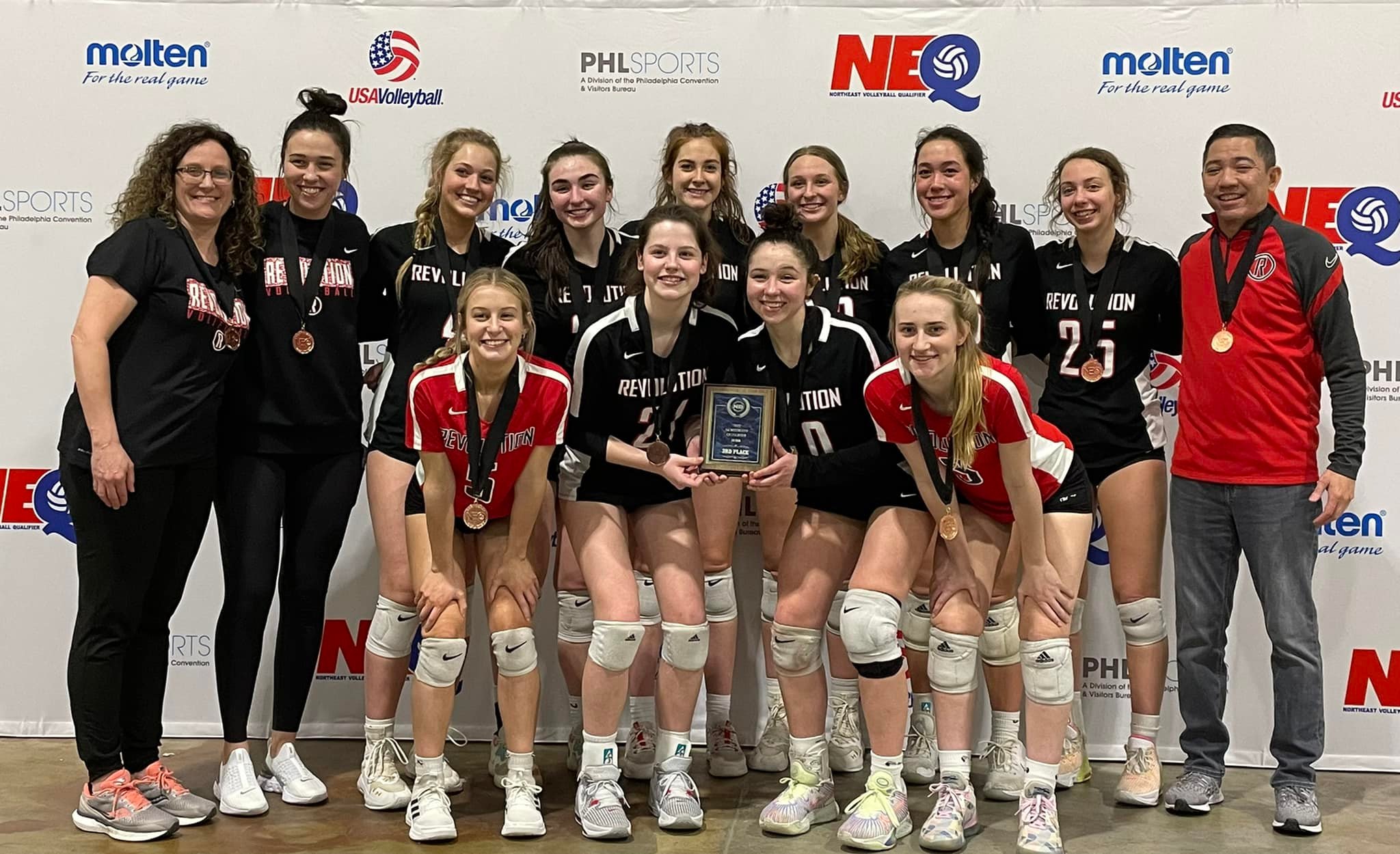 Clarion Area's Korrin Burns And Revolution Volleyball Club Teammates Finish  Third At USAV Northeast Qualifier, Earn Spot In Nationals