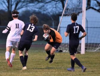 Lions Boys Soccer Team Claims District Nine Class-A Opener 3-1 Over Brookville