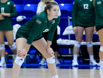Slippery Rock University’s Erica Selfridge, Former Clarion Area Volleyball Standout Named All-PSAC West Division