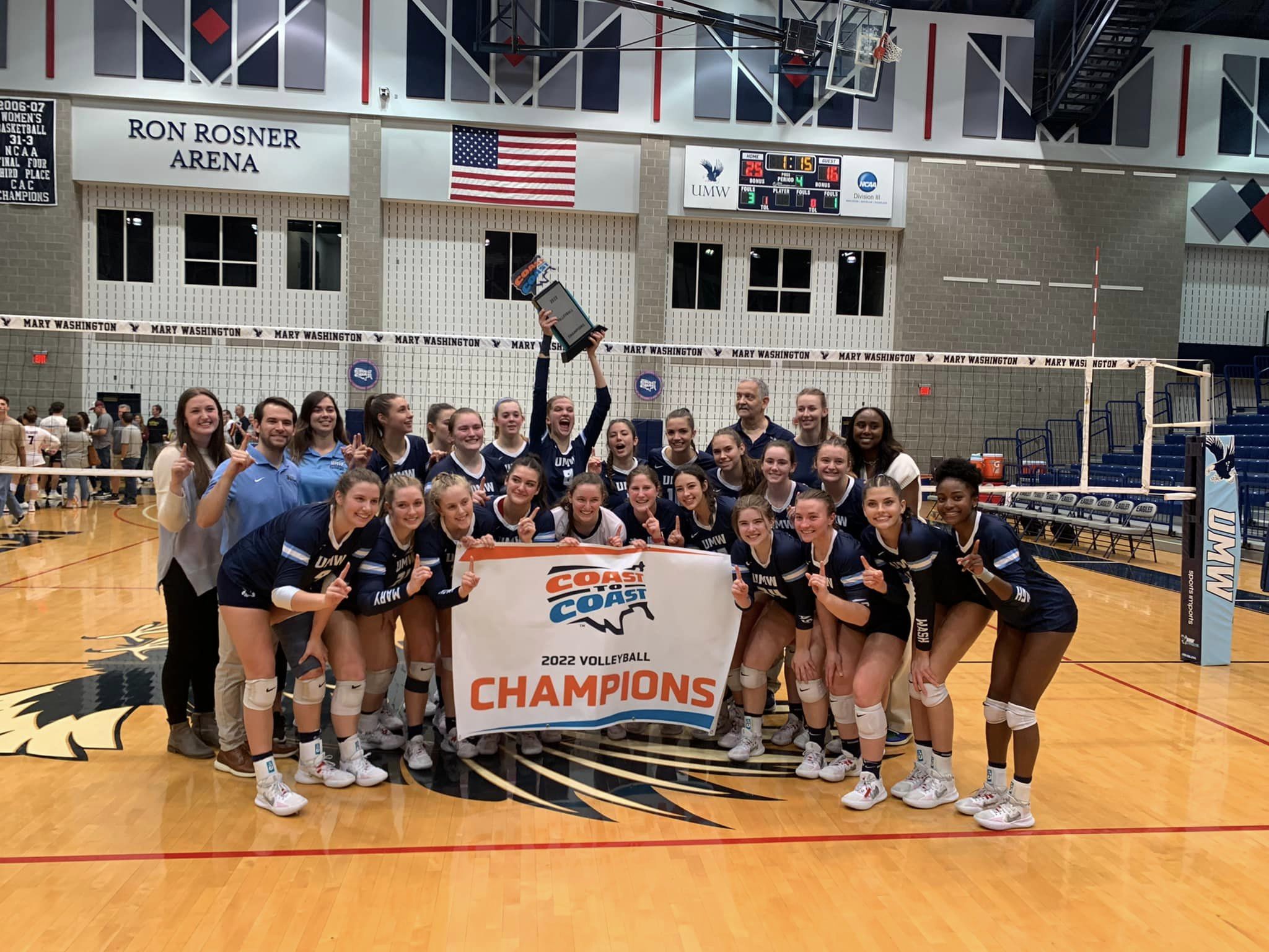 University Of Mary Washington Wins Second Match In NCAA Division III Volleyball Tournament To Move On To Sweet 16 Match Tomorrow (Saturday, November 12th) That Match And Whole Tournament Livestream Broadcast for