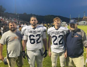 Central Clarion Wildcats Ashton Rex And Ethan Wenner Have Solid Outings For The North In The 38th Annual Lezzer Lumber Classic All-Star Football Game