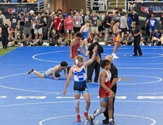 Clarion Bobcat Mason Gourley Has A Great Tournament For National Champion Team Pennsylvania At 2023 US Marine Corps USAW 16U Junior National Wrestling Championships