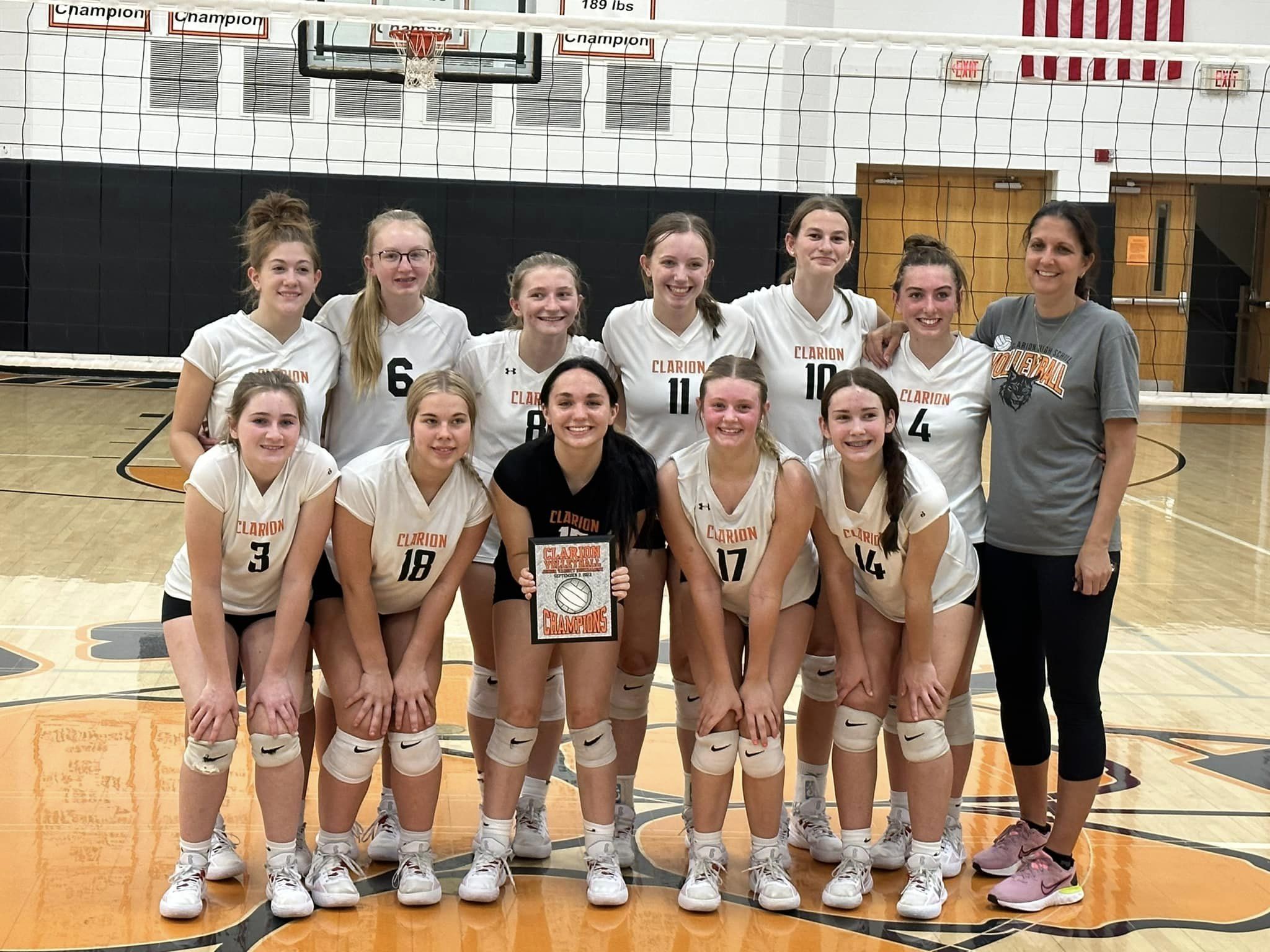 Host Bobcats Claim Championship In The 2023 Clarion Area Volleyball