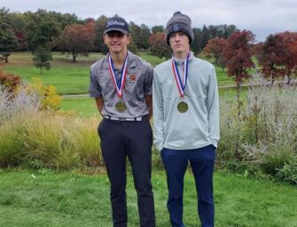 Bobcats Kameron Kerle And Devon Lauer Finish First And Second In District Nine Class-AA Individual Championship