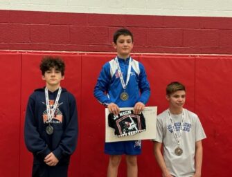 Three Wildcats Medal In District Nine Junior High Class-AA Wrestling Tournament