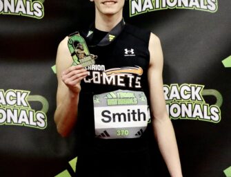 Clarion Comets’ Hayden Smith Wins High Jump at Adidas Indoor National Track and Field Championship