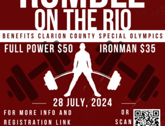 Clarion County Special Olympics To Host Inaugural Rumble On The Rio – Powerlifting Fundraiser