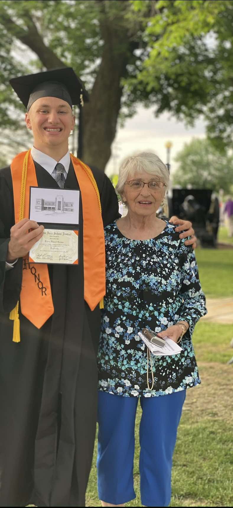 https://clarionsportszone.com/wp-content/uploads/2024/09/Cal-German-Juniata-with-Crandma-2021-CHS-Graduation.jpg