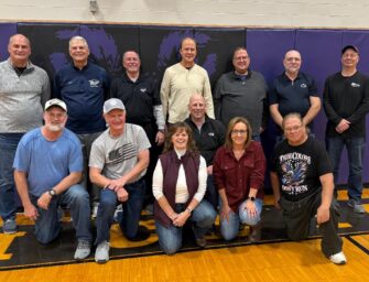 North Clarion Celebrates 40th Anniversary Of Back To Back Wolves Boys Basketball District Nine Championship Teams During Meet The Wolves Night