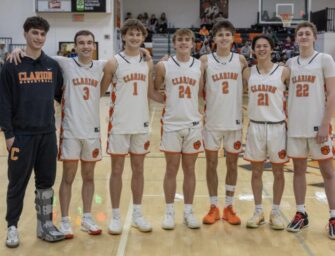 Bobcat Boys Basketball Seniors And Parents Honored On Senior Night, Along With Wildcats 4×100 Relay State Champs